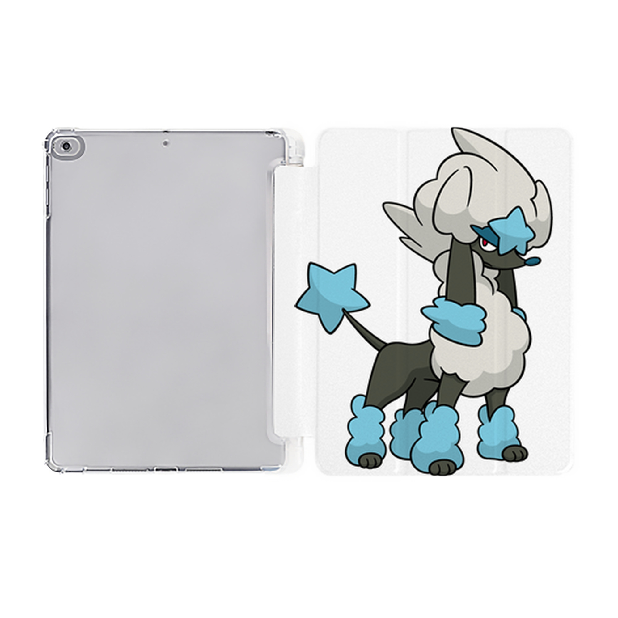 （画像用） ポケットモンスター Pokémon IPad ケース ペン収納付き 三つ折りスタンド PUレザー×シリコン 対応機種9.5/10.5/10.9インチ